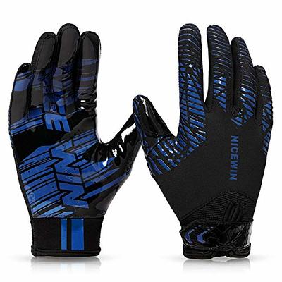 Sleefs Lavish Sky Blue Sticky Football Receiver Gloves