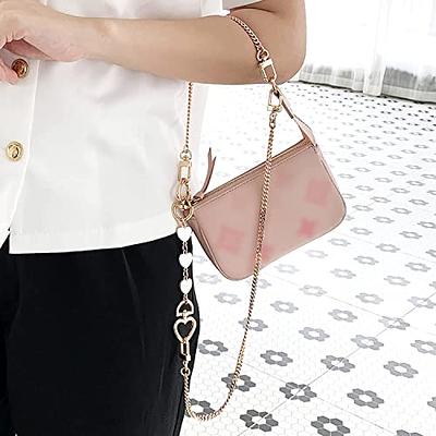  2Pcs Purse Strap Extenders Black White Crossbody