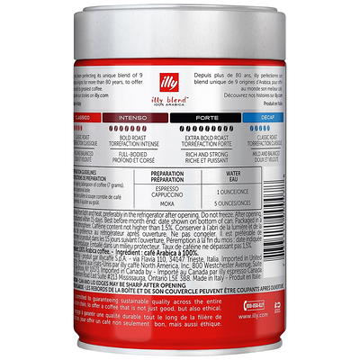 Illy Classico Medium Roast Espresso Ground Coffee - 8.8oz : Target