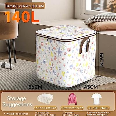 1pc Transparent Vacuum Compression Storage Bag With Large Capacity For  Clothes, Blankets, Etc.
