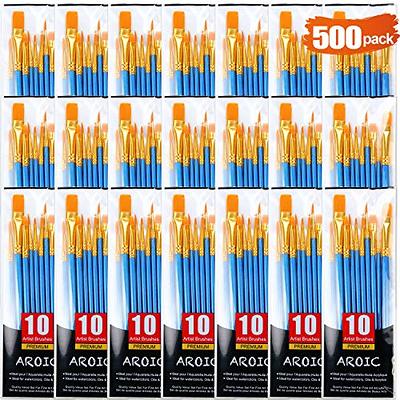 Sable Watercolor Brushes, Fuumuui 9pcs Detail to Mop Kolinsky Sable Brushes  Round Pointed Professional Watercolor Brushes Perfect for Watercolor  Gouache Acrylic Ink Painting - Yahoo Shopping