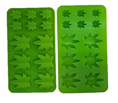 Silicone Leaf Mold, Gummy, For Muffins Cookie Chocolate Fondant Greenery  Candy Polymer Clay Hemp 3 Green Molds - Yahoo Shopping