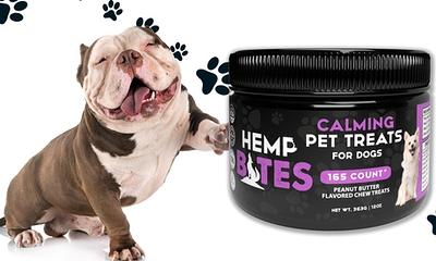 Zesty Paws Hemp Elements OraStix Calming Dog