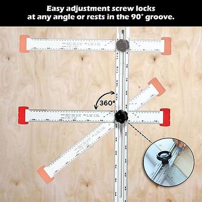 Kapro - 317 Adjustable Drywall T-Square Tool - Aluminum - for Layout and  Marking - Features Sliding Head and Dual Directional Printed Scale - 48 Inch  - Yahoo Shopping
