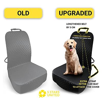 Meadowlark Front Seat Dog Car Seat Cover Black