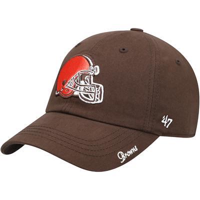 Men's '47 Brown Cleveland Browns Primary Cuffed Knit Hat