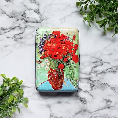 Armored RFID Van Gogh Starry Night Wallet RFID Protection 