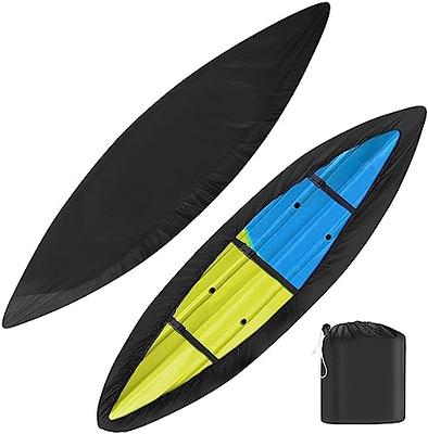 iCOVER Kayak Cover, Heavy Duty Waterproof Canoe Cover UV Resistant