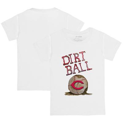 Lids Cincinnati Reds Tiny Turnip Youth Baseball Tear T-Shirt - White