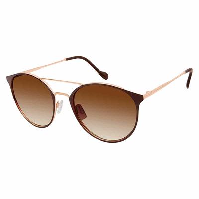 Women's Thin Bar Aviator Sunglasses