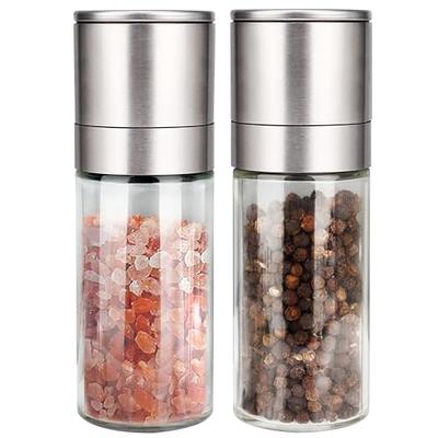 Peppermate Traditional Pepper Mill- Manual High Volume Peppercorns and Salt Grinder with Ergonomic Turnkey Handle and Ceramic