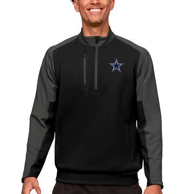 Men's Antigua White Dallas Cowboys Victory Pullover Hoodie