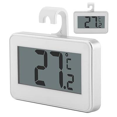 Waterproof Refrigerator Fridge Thermometer, Digital Freezer Room