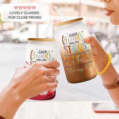 Best Friend Tumbler with Straw and Lid, Besties Cups, Bff/Bestie Gifts for Women, Best Friend Travel Mug/Coffee Mugs for Women, Funny Best Friend