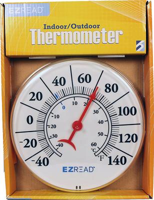 Headwind Consumer EZ Read Dial Indoor Outdoor Thermometer Large