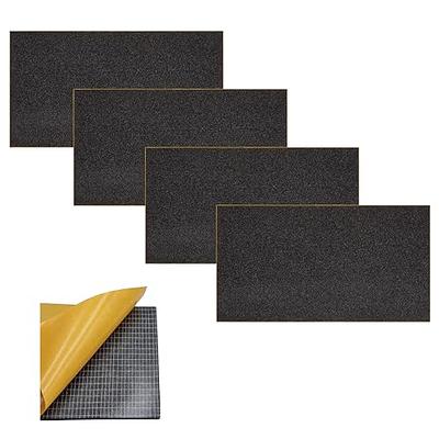 10 Pack Adhesive Foam Padding 1/4 Inch Thick Neoprene Rubber