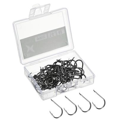 Fishing Hooks Jig Big Hook High Carbon Steel Bait Holder Fishhooks