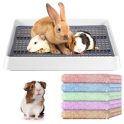 Kathson Large Rabbit Litter Box, Pets Toilet Potty Trainer Tray Corner –  KOL PET