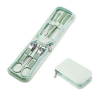 4 Pcs Manicure Set Stainless Steel Nail Clippers, Beauty Tool Portable Set  Professional Grooming Kits, Travel Nail Kit for Men and Women (Green) -  Yahoo Shopping