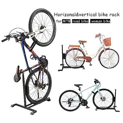 Lumintrail Vertical Bike Rack Garage Wall Mount Bike Hanger Storage System - 2-Pack - Bike Hook, Heavy Duty with Screws