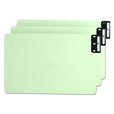 Oxford Card Guides Alpha 1/5 Tab Polypropylene 4 x 6 25/Set