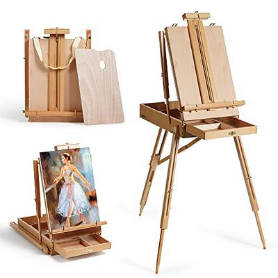 SoHo Urban Artist Extra Large 19.75 x 29.5 Adjustable Portable Drawing  Board Stand Easel, 5 Positions, Natural Beechwood Finish