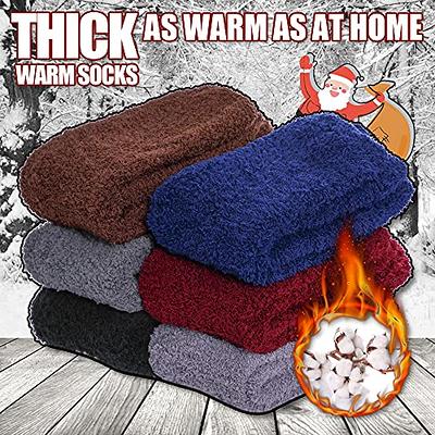 Womens Fuzzy Slipper Socks Animal Soft Warm Cute Microfiber Cozy Fluffy  Winter Christmas Socks