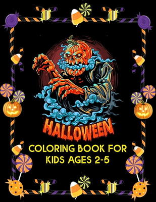 Halloween Unicorn Coloring Book for Kids: A Fun Gift Idea for Kids - Coloring Pages for Kids Ages 4-8 [Book]