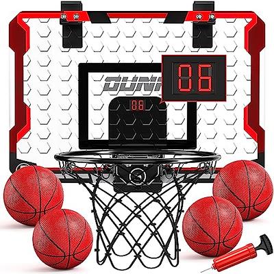 Indoor Mini Basketball Hoop Set for Kids, Basketball Toy Gift for Kids Boys  Teen