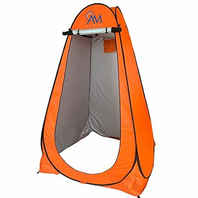 Pop Up Privacy Tent Foldable Outdoor Shower Toilet Tent Portable Clothes  Changing Room Camping Shelter with Carry Bag for Camping Hiking Beach Picnic