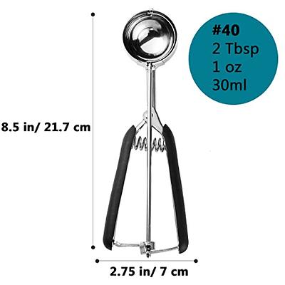 JUNADAEL J Cookie Scoop Set, Include 1 Tablespoon/ 2 Tablespoon/ 3