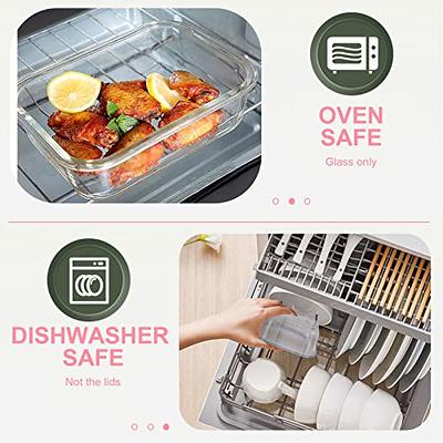 Leak-Proof Stainless Steel Food Storage Container Set of 3 Meal Prep Food Container with BPA-Free Lids Metal Fresh Storage Container for Freezer Oven