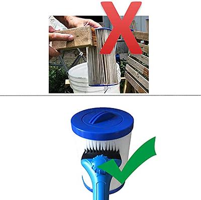 Filter Jet Cleaner Pool Spa Water Wand Cartridge Hand Held Cleaner Durable