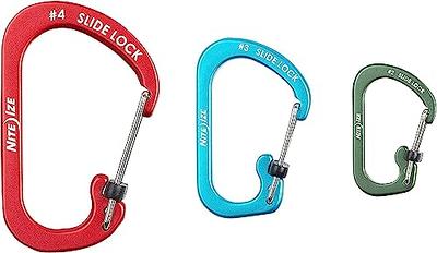 Nite Ize Key Holder with Locking Carabiners KLK-11-R3 - The Home Depot