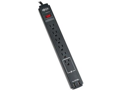 DYSSIPATIVE Power Strip Tower with Colorful Nightlight, 15 AC Outlets and 6  Fasting USB Ports, Retractable Extension Cord with Multiple Outlets, 1500