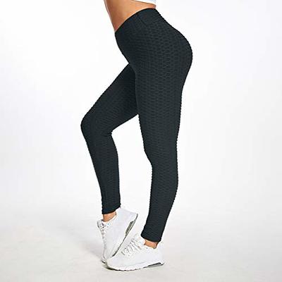 Womens Leggings-No See-Through High Waisted Tummy Control Stretch Yoga Pants  Workout Joggers Running Legging, Dark Gray, Large : : Clothing,  Shoes & Accessories