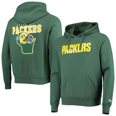 Men's Homage Gray Green Bay Packers Hyper Local Tri-Blend Long