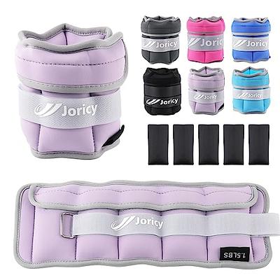 Ankle Weights, Wrist Leg Arm Weights for Women Men Kids with Adjustable  Straps, Strength Training Weighted for Jogging, Running, Walking, Fitness,  Gym Workout - 8LBS Pair (4 LB Each Weight), Purple - Yahoo Shopping