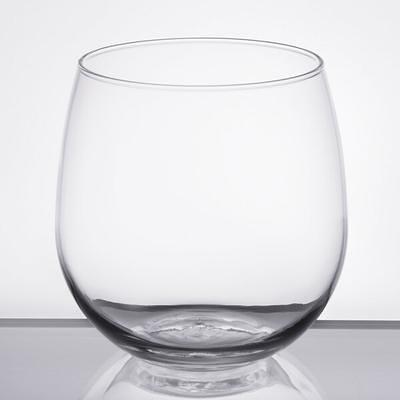 Libbey 222 Customizable 16.75 oz. Stemless Red Wine Glass - 12