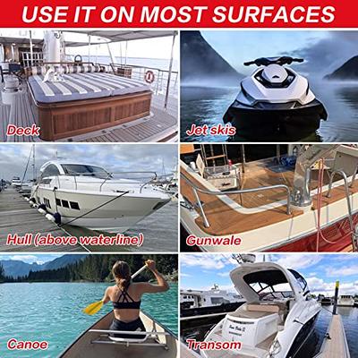 Ankita Marine Fiberglass Repair Kit for Boats - Gel Coat Repair kit for  Boats - Epoxy Filler for Fiberglass Boats Fix Holes, Chips, Deep Cracks,  Chip Fix - White - Yahoo Shopping