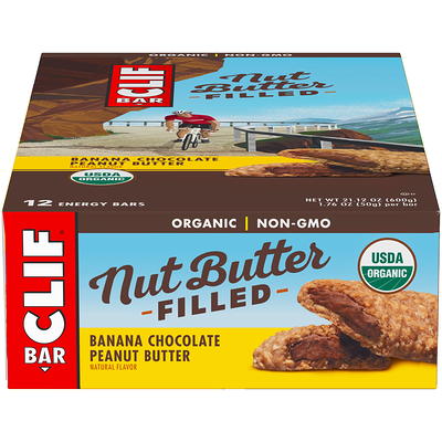 Clif Bar Nut Butter Filled Chocolate Peanut Butter Bars 1.76 Oz Box Of 12  Bars - Office Depot