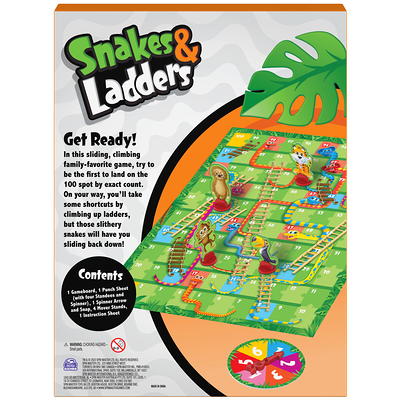 Snakes & Ladders Game, for Kids Ages 3 and up 