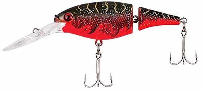 Berkley Flicker Shad Jointed Fishing Lure, Red Tiger, 1/3 oz, 2 3