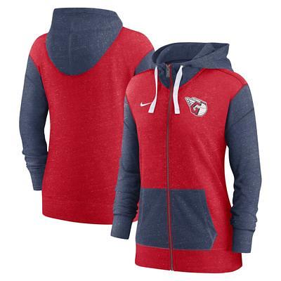 Chicago Bears Nike Women's Gym Vintage Raglan Full-Zip Hoodie - Heathered  Charcoal/Navy