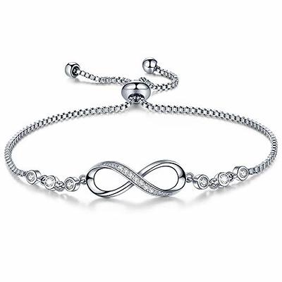 Buy Sincere 2/3/4/5 PCS Love Knot Infinity Bracelet for Women Best Friends  Sisters Friendship Distance Bracelets Christmas Bridesmaid Wedding Birthday  Gifts, 9 inches, Nylon at Amazon.in