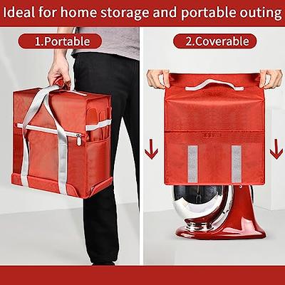 Stand Mixer Cover Dust-proof with Pockets Handle Protective for Kitchenaid  Mixer