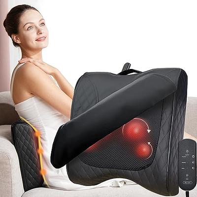 Back Massager with Heat, Electric Massager for Neck and Lower Back