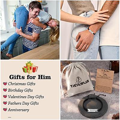 Tarsus Men Gifts, Christmas Presents Gifts for Men, Birthday Gifts for Him  Bracelet Anniversary Valentines Gifts for Men Who Want Nothing Who Have  Everything - Yahoo Shopping