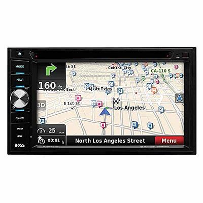 BOSS Audio Systems 611UAB Car Audio Stereo System - Single Din, Bluetooth  Audio and Calling Head Unit, Aux Input, USB, Mechless, No CD/DVD Player,  AM/FM Radio Receiver, Hook up to Amplifier 