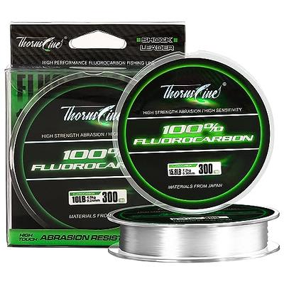 SF 100% Pure Fluorocarbon Leader Material Fishing Line Virtually Invisible  Shock Resistant Increased Sensitivity Sink Fast Clear for Saltwater  Freshwater 50yd 6LB - Yahoo Shopping